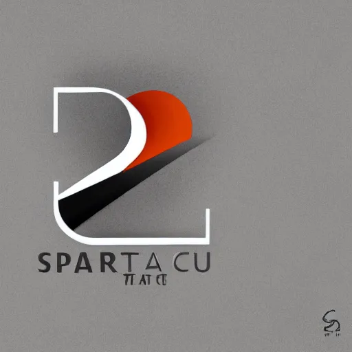 Image similar to spartacus logo crypto, clean and modern design