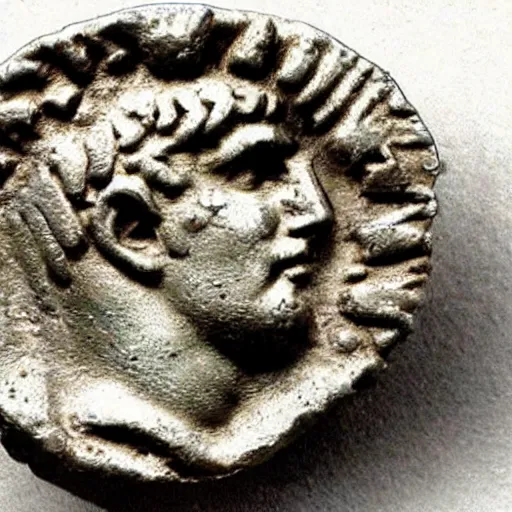 Image similar to roman coin of maxentius the usurper,