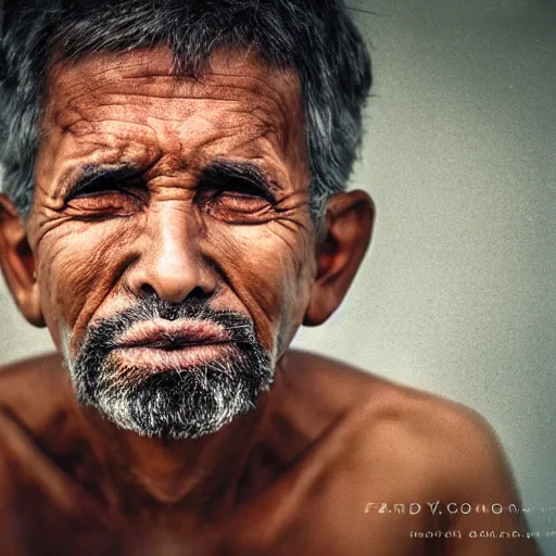 Image similar to man with so much imagination it is bursting out of his eyes and ears, front view, kodachrome, 4 k, award winning picture, soft lighting