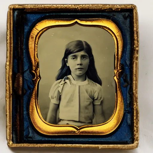 Prompt: tintype photo, girl with star fish, bottom of the ocean