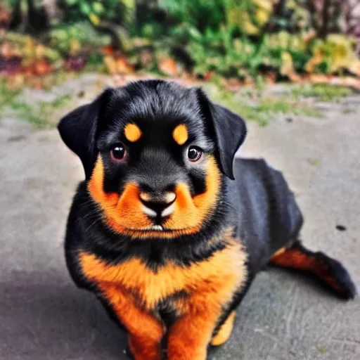 Image similar to Rottweiler rabbit hybrid