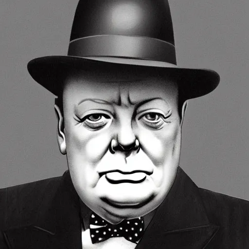 Image similar to winston churchill is iron man, highly detailed, full length portrait, photorealistic face, hd