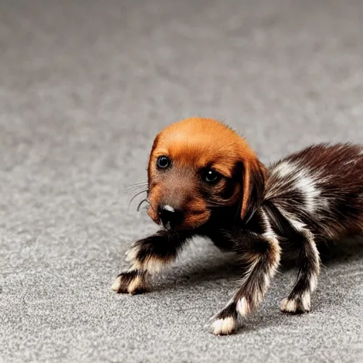 Image similar to photo of a hybrid between an ant and a puppy