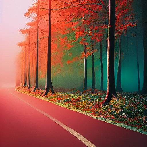 Prompt: with or without you, Alena Aenami