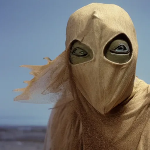 Image similar to a sand wraith. Movie still