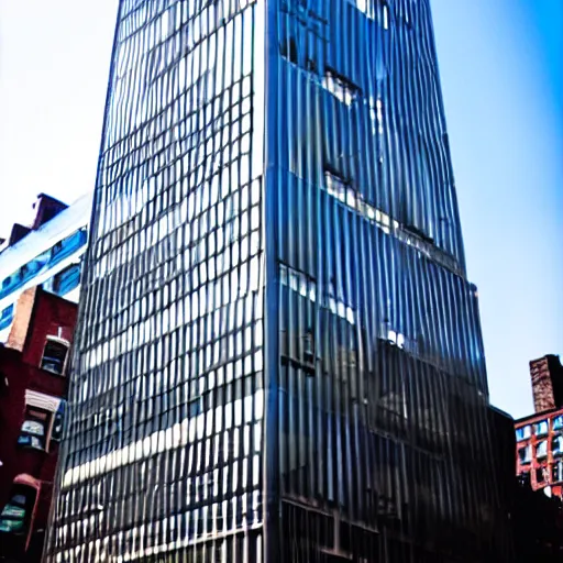 Image similar to the coolest building in new york, architecture