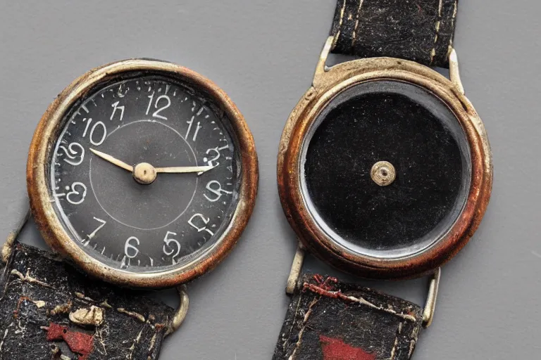 Image similar to soviet wristwatch. soviet photograph.