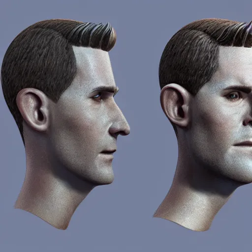 Image similar to character design, front and side elevation, by disney studios, 8 k