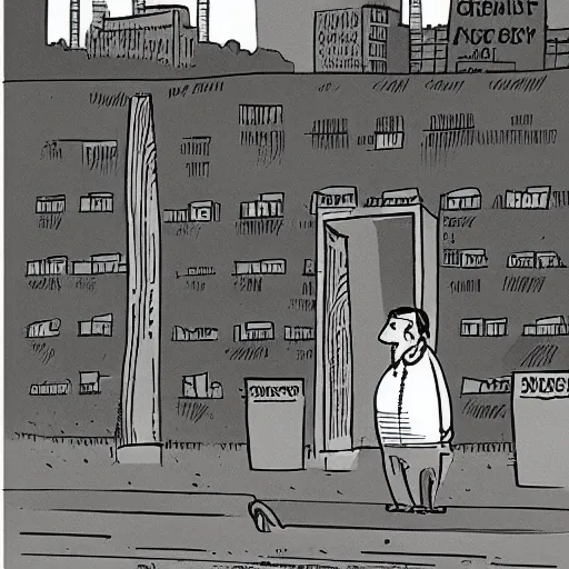 Prompt: New Yorker cartoon