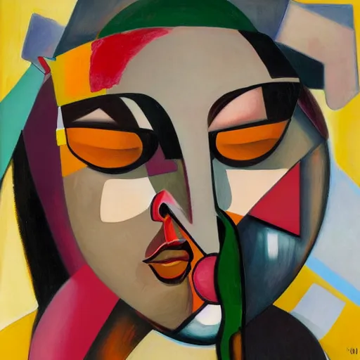 Image similar to rosalia by dana schutz