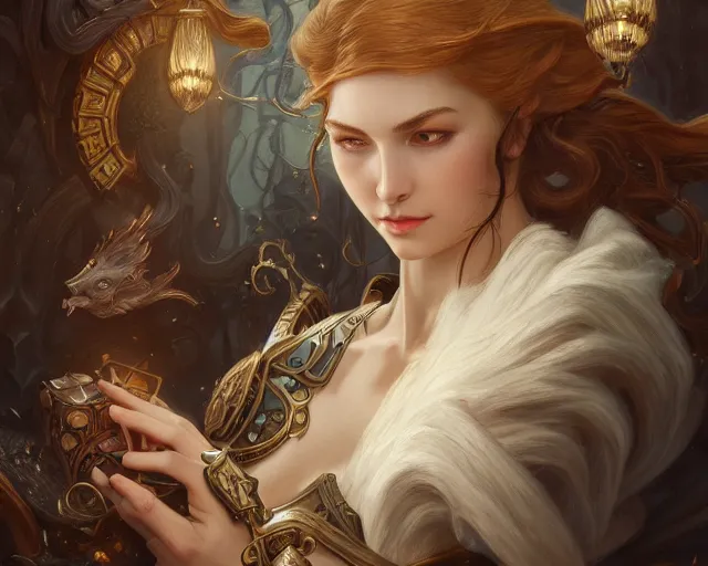 Image similar to photography of georg jensen, deep focus, d & d, fantasy, intricate, elegant, highly detailed, digital painting, artstation, concept art, matte, sharp focus, illustration, hearthstone, art by artgerm and greg rutkowski and alphonse mucha