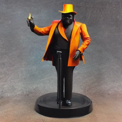 Image similar to marcus garvey vinyl action figure, plastic, toy, butcher billy style