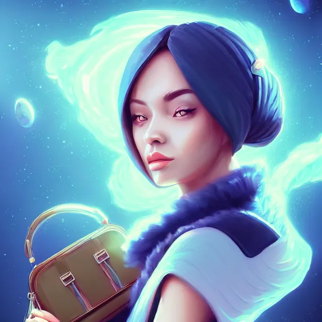 Image similar to epic professional digital art of 🙃 👜 🆒 🐧, best on artstation, cgsociety, wlop, Behance, pixiv, astonishing, impressive, cosmic, outstanding epic, stunning, gorgeous, much detail, much wow, masterpiece