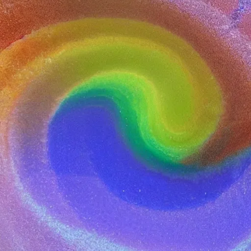 Image similar to water rainbow swirl