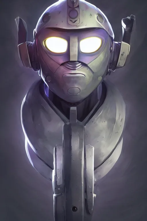 Image similar to epic mask helmet robot ninja portrait stylized as fornite style game design fanart by concept artist gervasio canda, behance hd by jesper ejsing, by rhads, makoto shinkai and lois van baarle, ilya kuvshinov, rossdraws global illumination radiating a glowing aura global illumination ray tracing hdr render in unreal engine 5