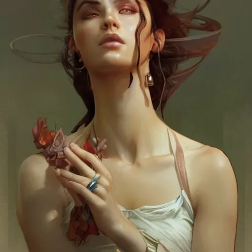 Prompt: driss roukhe, highly detailed, digital painting, artstation, concept art, smooth, sharp focus, illustration, art by artgerm and greg rutkowski and alphonse mucha