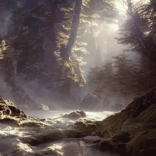 Image similar to quantum physics, volumetric lighting, 8 k octane beautifully detailed render, post - processing, extremely hyper - detailed, intricate, epic composition, cinematic lighting, masterpiece, trending on artstation, detailed detailed detailed, masterpiece, stunning art by anders zorn, wonderful masterpiece by greg rutkowski, beautiful cinematic light,