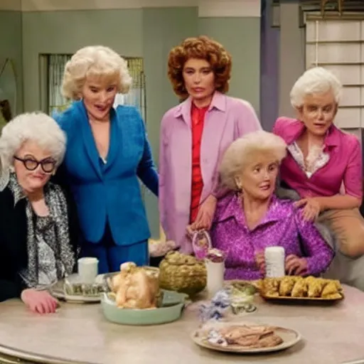 Image similar to the Golden Girls cast in Avengers Endgame (2019)