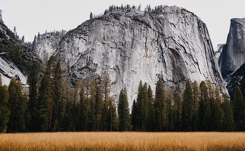 Image similar to yosemite, faded photography