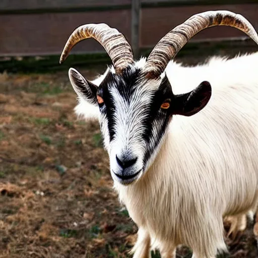 Image similar to a goat that looks like taylor swift