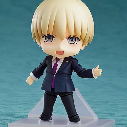 Image similar to Boris Johnson An anime Nendoroid of Boris Johnson, figurine, detailed product photo