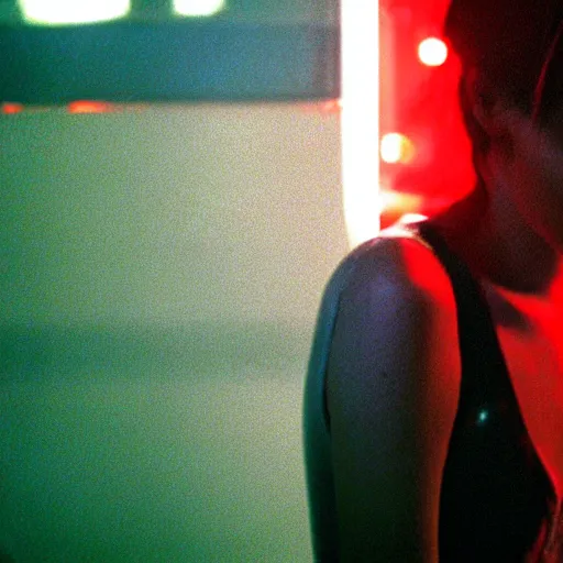 Image similar to movie still of perfect girl, cinematic composition, cinematic light, criterion collection, by gaspar noe