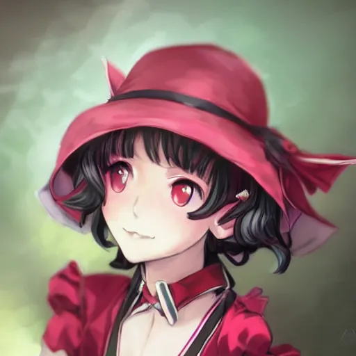 Image similar to portrait of Remilia Scarlet from Touhou, drawn by WLOP, by Avetetsuya Studios, attractive character, colored sketch anime manga panel, trending on Artstation