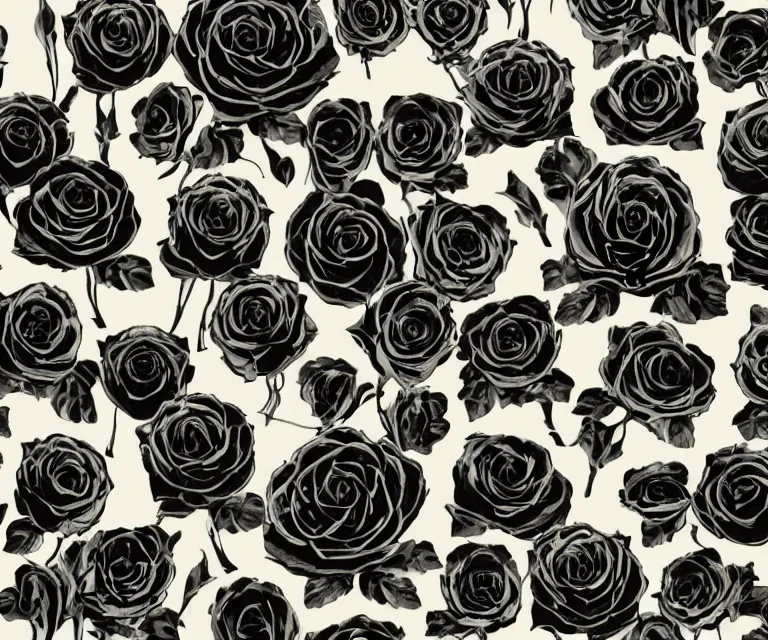 Image similar to black roses