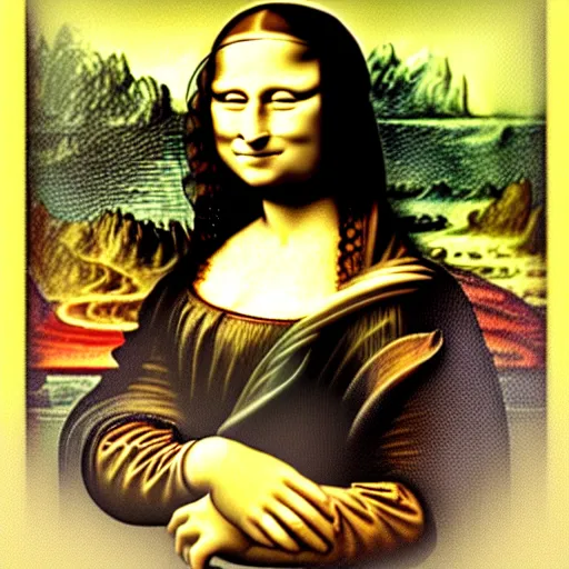 Prompt: Mona lisa drawn by Monet