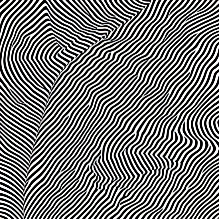 Image similar to illusory motion dazzle camouflage perlin noise prismatic optical illusion