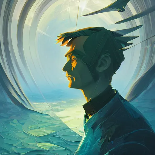 Prompt: portrait of link by lliam brazier, petros afshar, peter mohrbacher, victo ngai