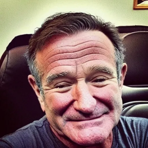 Image similar to “ robin williams instagram selfie ”