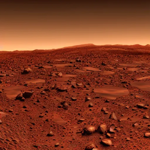 Image similar to hellish landscape on mars highly detailed, 4k, HDR, award-winning, cinematic
