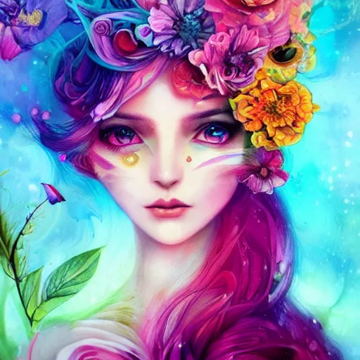 Image similar to flower vivid colors by Anna Dittmann