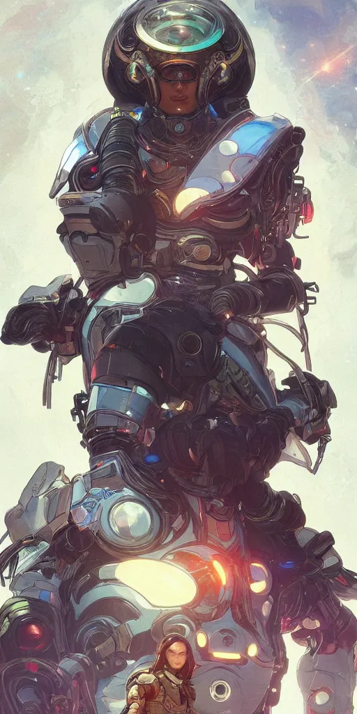 Image similar to spatial cosmos space and planets, apex legends, epic lighting, sketch illustration, ultra detailed, art by artgerm and greg rutkowski and alphonse mucha