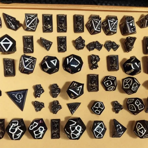 Image similar to d20 made of teeth, famgs, dnd, dice, dungeons and dragons, skeletal, boney, fangs, bite, gaming, in the style of museum collection, artifacts, haunted, eldritch, monster manual,