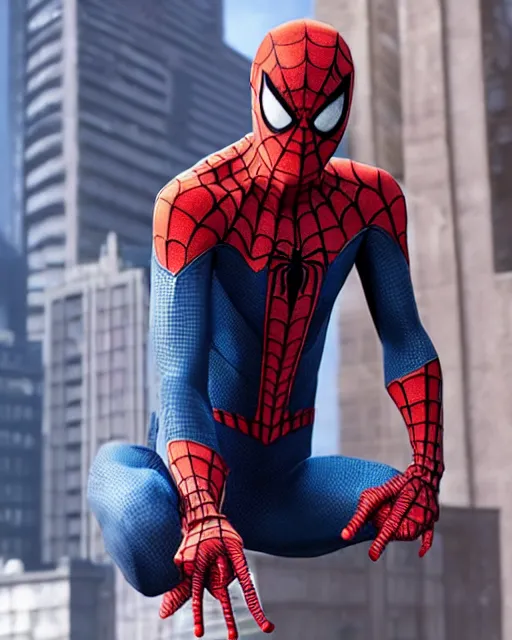 Image similar to A photo of an live-action animated SpiderMan movie starring emma watson. Emma watson face reveal. rendered in Unreal Engine, 8K concept art, detailed, cohesive, mixed media, volumetric lighting, ambient occlusion, 8K 3D, shot on Kodak Ektar