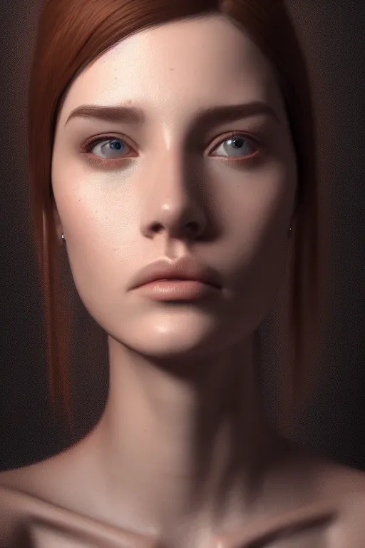 Prompt: A portrait of a woman, illustration by Eric-Anthony Johnson octane render trending on artstation, 4k, 8k, HD