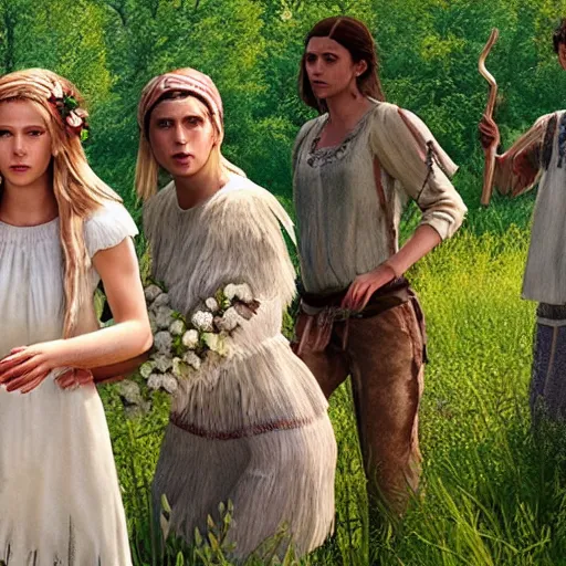 Image similar to PlayStation 2 screenshot of Midsommar (2019)