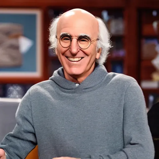 Prompt: larry david eistein style