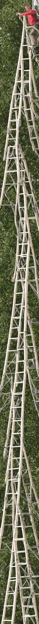 Image similar to a very tall ladder