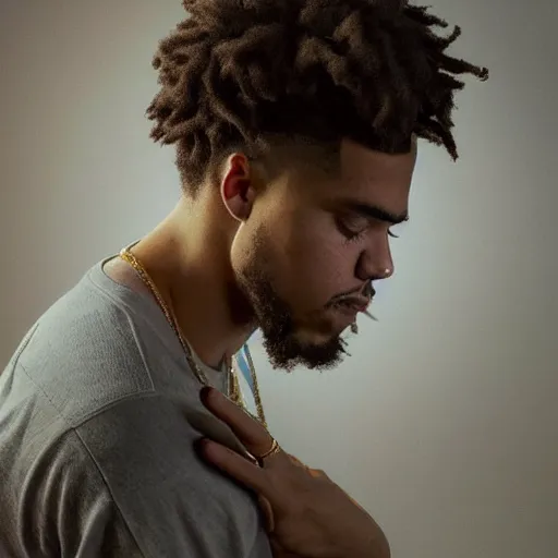 Image similar to detailed studio photography of a close up claymation of j cole, detailed, breathtaking, uhd resolution, beautiful lighting, studio light, extremely detailed, establishing shot, photorealistic, hyperrealistic