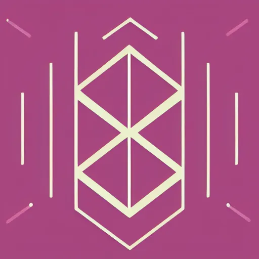 Image similar to letter s, geometric, vector, symmetrical, minimalism, trending dribbble, behance