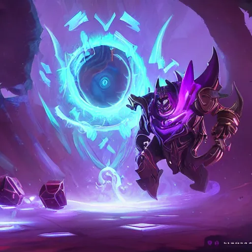 Image similar to arcane style void trap, mechanical trap, bright art masterpiece artstation. 8k, sharp high quality artwork in style of Jose Daniel Cabrera Pena and Greg Rutkowski, concept art by Tooth Wu, blizzard warcraft artwork, hearthstone card game artwork, violet flower, violet flower, violet flower, portal