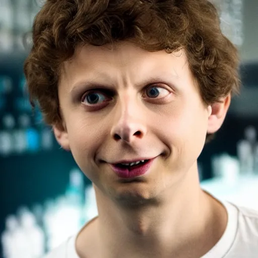 Image similar to Michael Cera is The Hulk