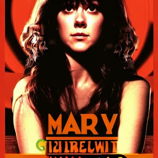 Prompt: mary elizabeth winstead, italian horror, giallo movie poster!!, sharp focus, smooth, psychedelic