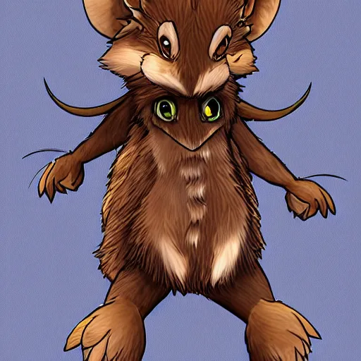 Prompt: a full body shot of an anthro furry rat wearing a fantasy outfit, highly realistic, furry art, furaffinity, deviantart, symmetrical, highly detailed, award winning, trending