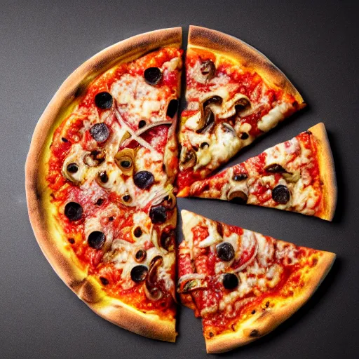 Image similar to pizza with extremely controversial toppings, food photography, DSLR, studio lighting, detailed, 4k