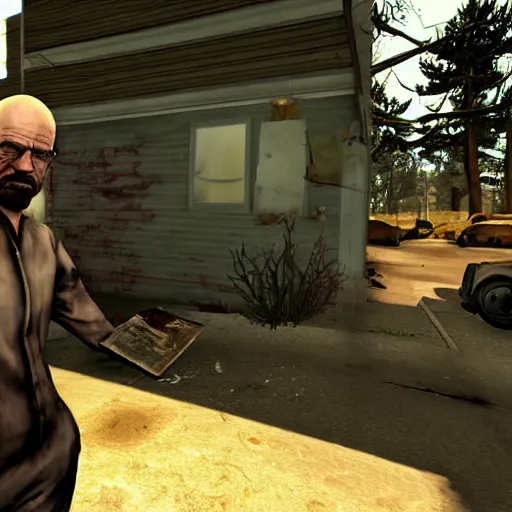 Image similar to Walter White in left 4 dead