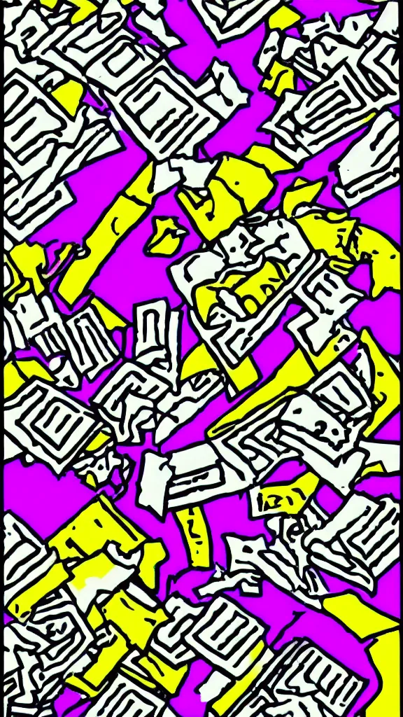 Image similar to 9 0 s clipart of y 2 k objects, macpaint, hyper colourful